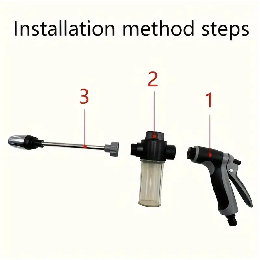 NEW Car Washing Long Pole High - Pressure Washer Foam Gun review and price