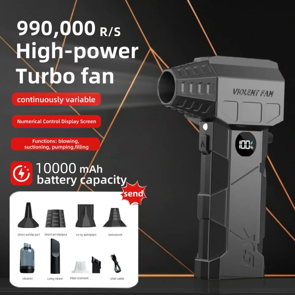 990000RPM Powerful Turbo Blowe - Dryer Car Blower review and price