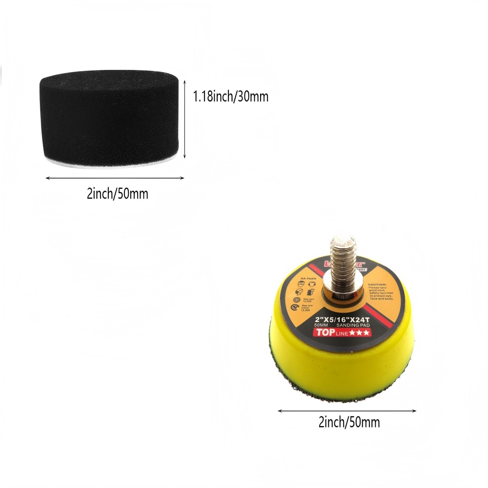 2Inch 50MM Car Doam Polishing  - Polish Pad Set Buffer review and price