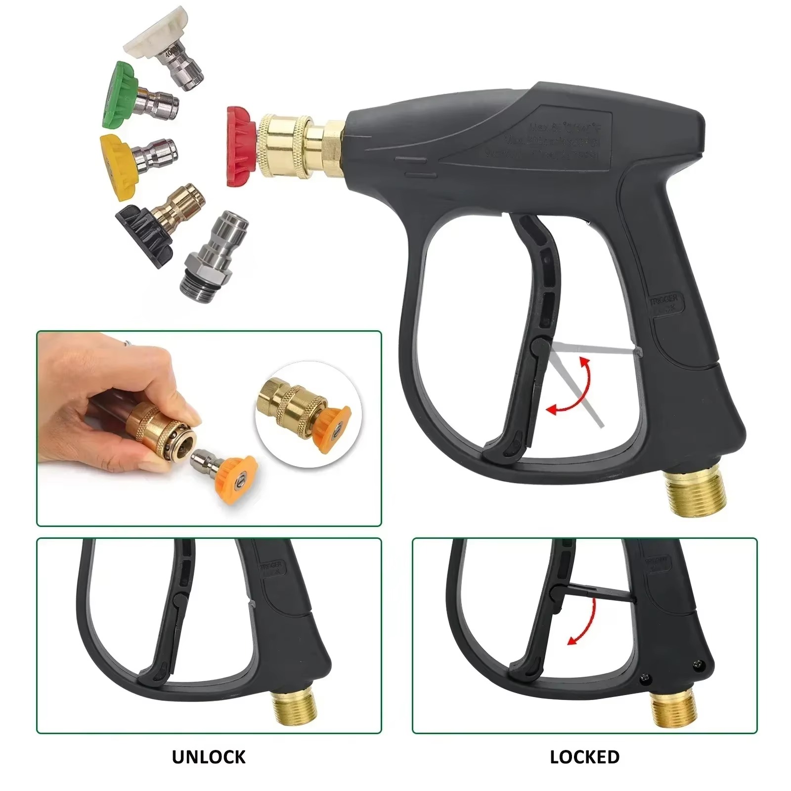 Snow Foam Cannon Lance Kit Com - Pressure Washer Foam Gun review and price