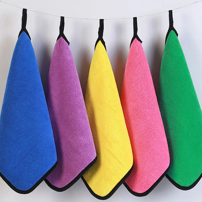1/5pcs Thicken Car Microfiber  - Microfiber Towel Detailing review and price