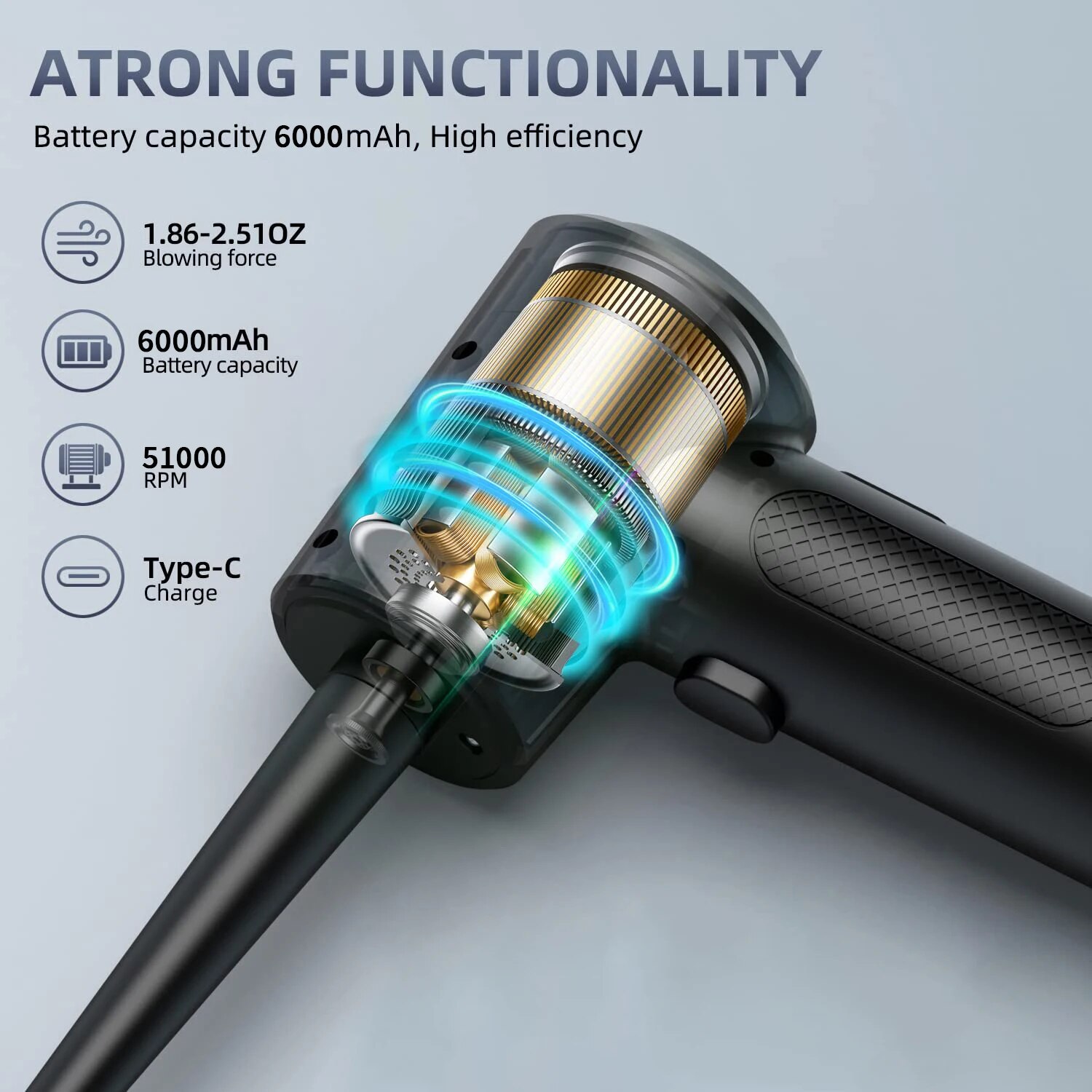 Compressed Air Duster Electric - Dryer Car Blower review and price