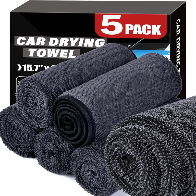 1/5pcs Heavy-Duty Car Towel 12 - Microfiber Towel Detailing review and price