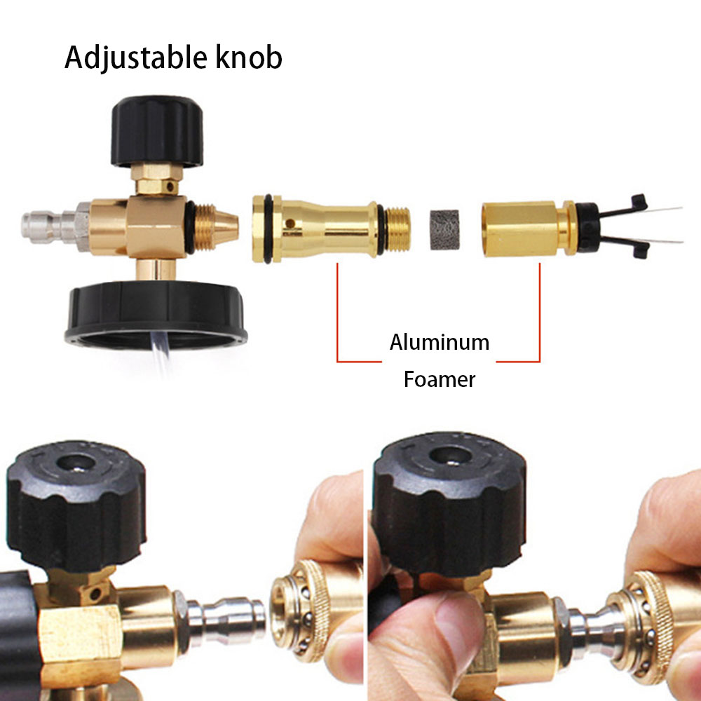Upgraded Car Washer Snow Foam  - Pressure Washer Foam Gun review and price