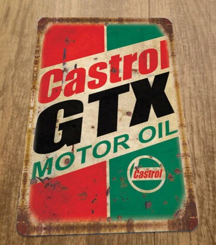 Vintage Castrol GTX Motor Oil  - Castrol Oil Gtx review and price